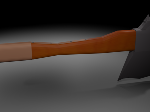 axe 3D 模型