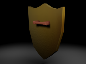 shield 3D 모델