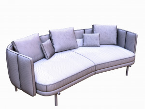 torii sofa Model 3D