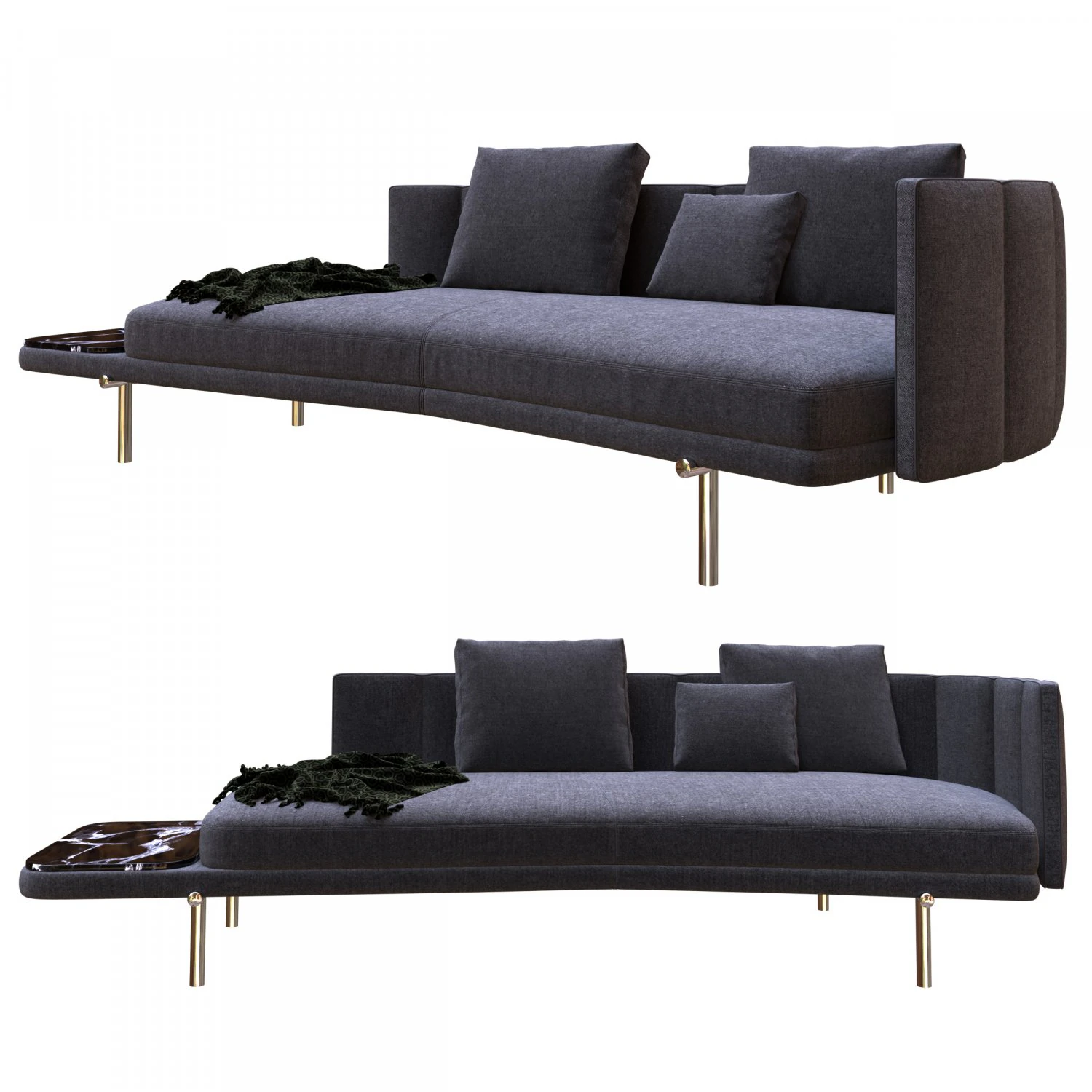 torii sofa 3D Model .c4d .max .obj .3ds .fbx .stl .blend