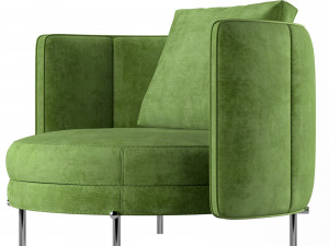 torii large armchair 3D 模型