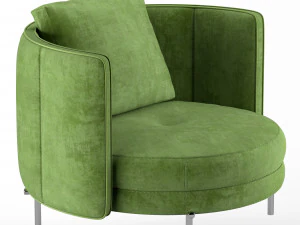 torii large armchair 3D Model