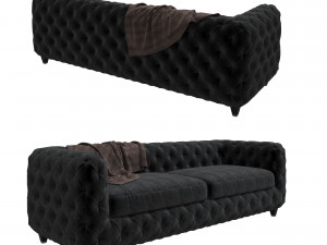 desire vintage eco 3 seater Model 3D