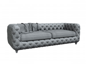 desire vintage eco 3 seater Model 3D