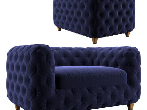 deseo sill&oacute;n ecol&oacute;gico vintage Modelo 3D