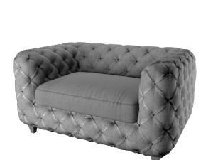desire vintage eco armchair 3D 모델