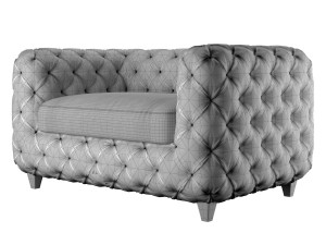 desire vintage armchair Modèle 3D