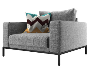 delavega c207 armchair 3D 模型