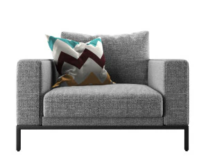 sill&oacute;n delavega c207 Modelo 3D