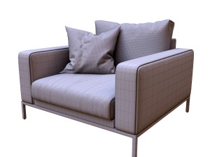 delavega c207 armchair 3D Model