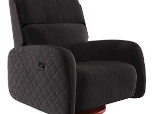 armchair corso by blanche 3D 模型