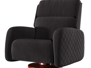 armchair corso by blanche 3D 模型