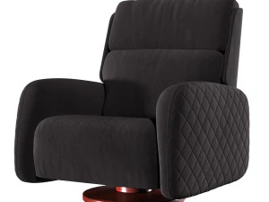 armchair corso by blanche 3D Model