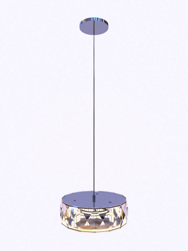 hexa ceiling lamp 3D 모델 .c4d .max .obj .3ds .fbx .stl .blend 