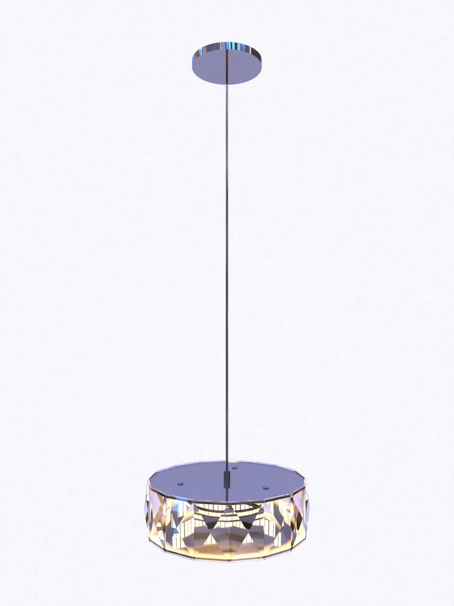 hexa ceiling lamp 3D Model .c4d .max .obj .3ds .fbx .stl .blend 