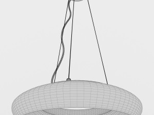 circular ceiling lamp Modèle 3D