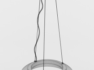 circular ceiling lamp Modèle 3D
