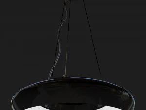 circular ceiling lamp 3D Model