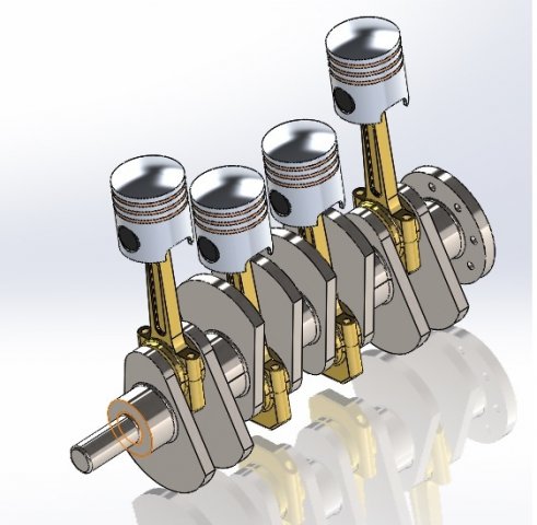 piston assembly 3D Принт Модель .c4d .max .obj .3ds .fbx .stl .blend 