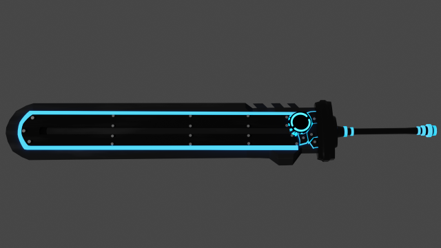claymore skybreaker Modello 3D .c4d .max .obj .3ds .fbx .stl .blend 