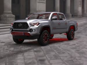 Toyota Tacoma 2022 CAD 3D 模型