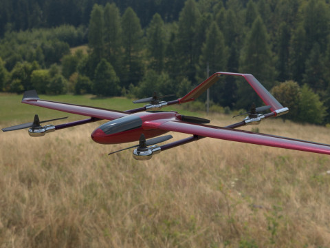 AIRCRAFT DRONE CAD MODEL 3D Model