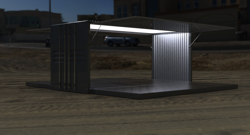 Car Container StorageShipping Container 3D CAD Model 3D Model .c4d .max .obj .3ds .fbx .stl .blend 