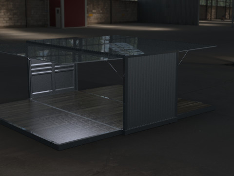 Car Container StorageShipping Container 3D CAD Model 3D Model