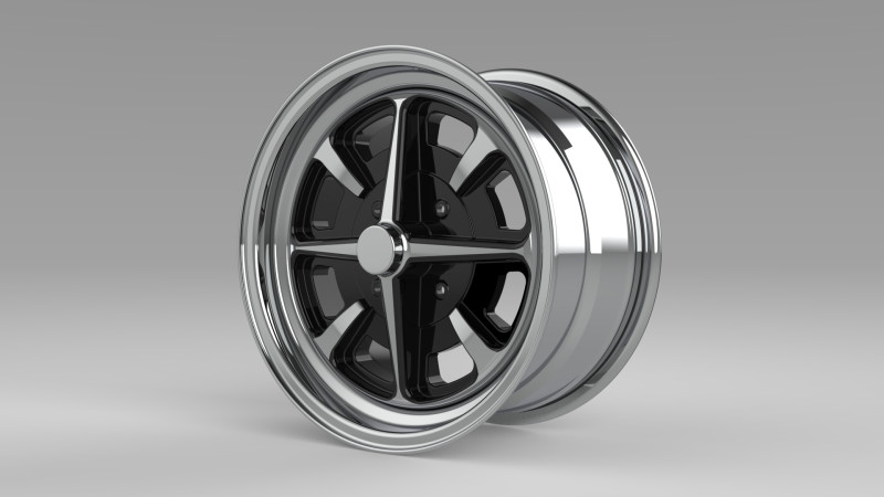 Car Alloy Wheel Modelo 3D .c4d .max .obj .3ds .fbx .stl .blend 