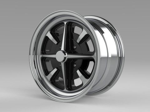 Car Alloy Wheel 3D मॉडल