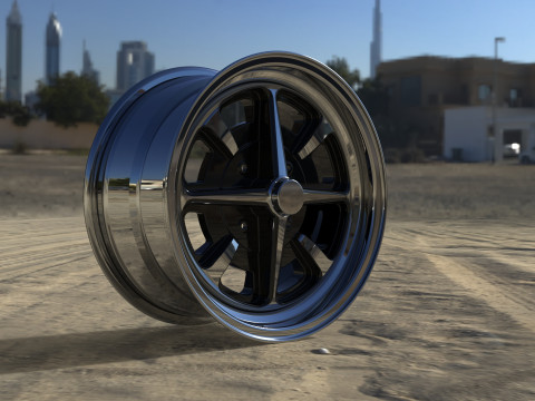 Car Alloy Wheel Modelo 3D