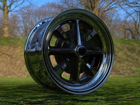 Car Alloy Wheel Modelo 3D