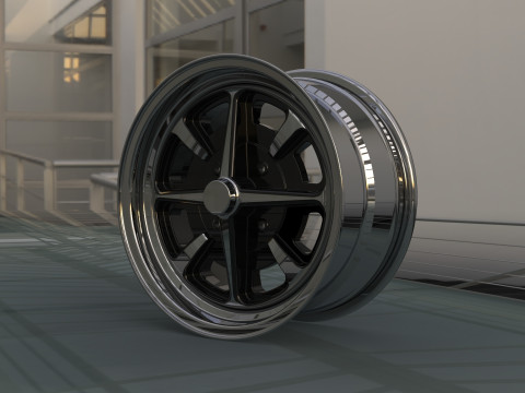 Car Alloy Wheel Modelo 3D