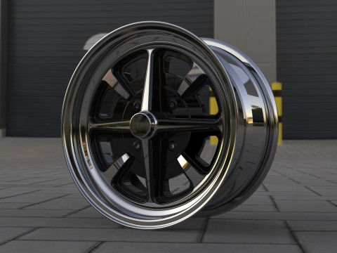 Car Alloy Wheel Modelo 3D