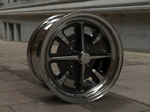 Car Alloy Wheel Modelo 3D
