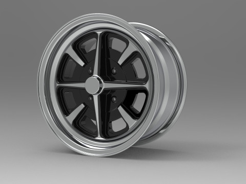Car Alloy Wheel Modelo 3D