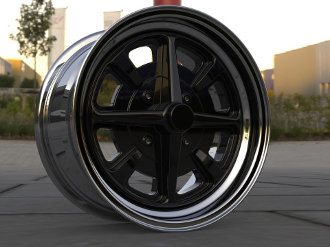 Car Alloy Wheel Modelo 3D