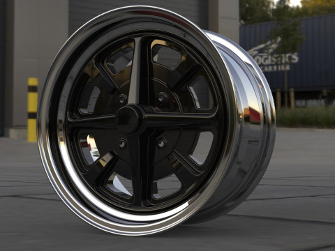 Car Alloy Wheel Modelo 3D