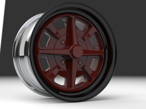Car Alloy Wheel Modelo 3D