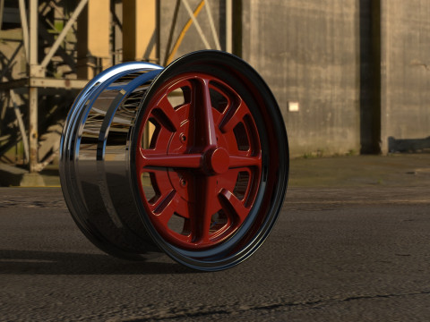 Car Alloy Wheel Modelo 3D