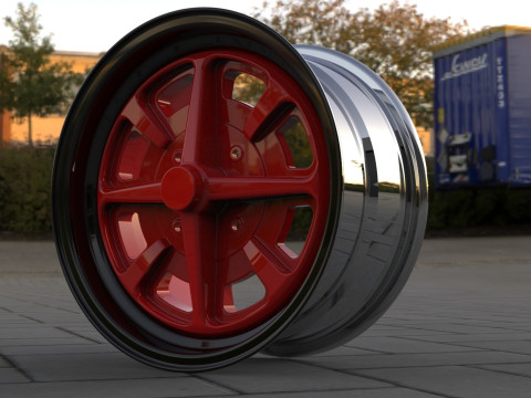 Car Alloy Wheel Modelo 3D