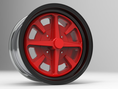 Car Alloy Wheel Modelo 3D