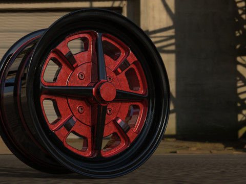 Car Alloy Wheel Modelo 3D