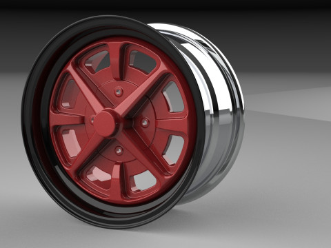 Car Alloy Wheel Modelo 3D