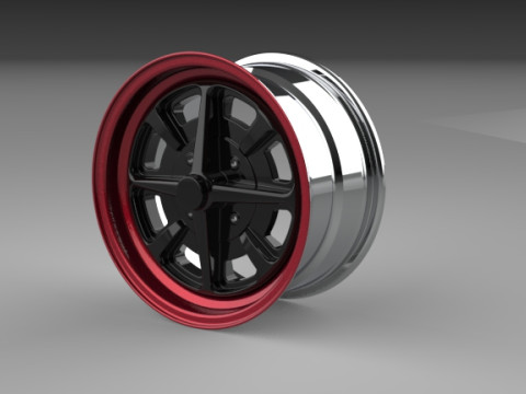 Car Alloy Wheel Modelo 3D