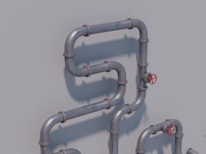 modular pipes 3D Model