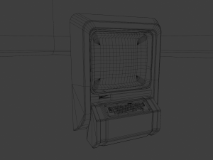 sci-fi console computer 3D Model