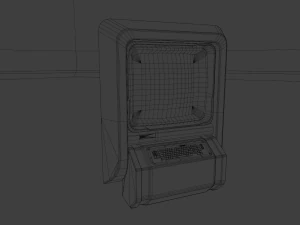 sci-fi console computer 3D Model