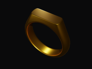 Golden ring 3D 模型