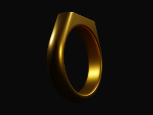 Golden ring 3D 模型